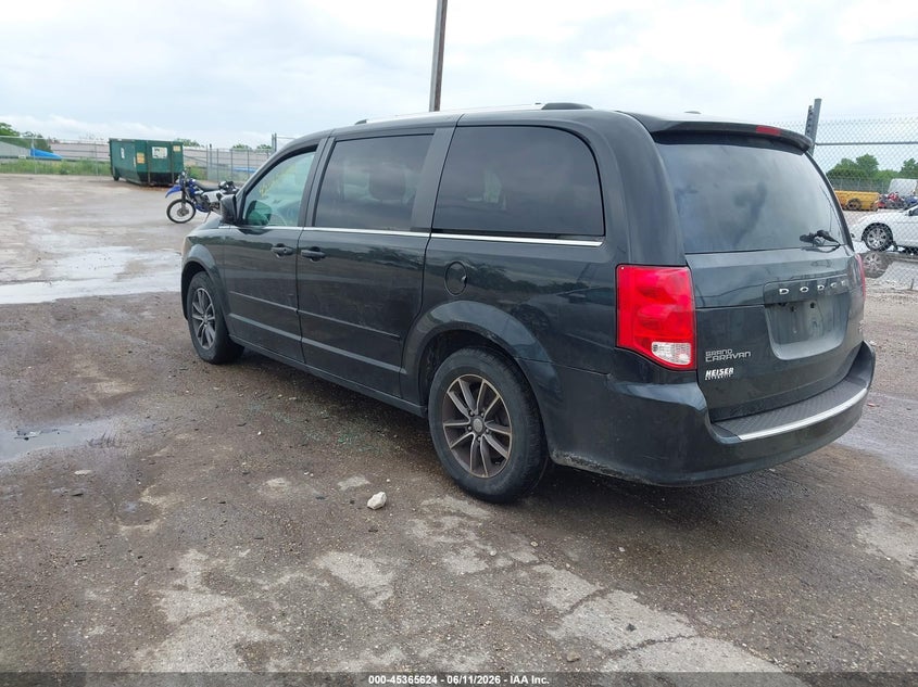 Vin: 2c4rdgcg0hr773470, lot: 45863585, dodge grand caravan sxt 20173