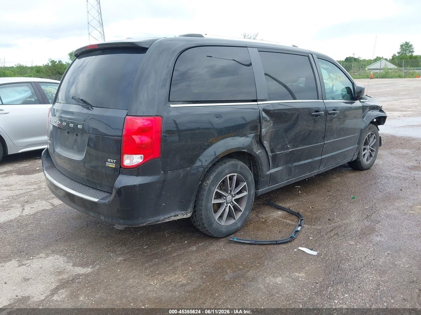Vin: 2c4rdgcg0hr773470, lot: 45863585, dodge grand caravan sxt 20174