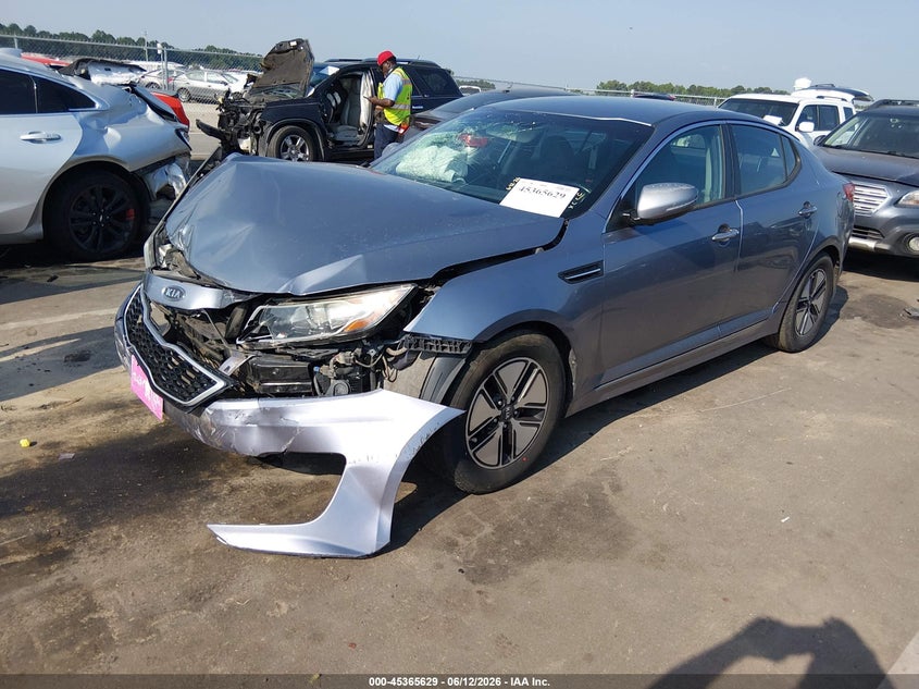 Vin: knagm4ad4b5003448, lot: 45863590, kia optima hybrid ex 20112