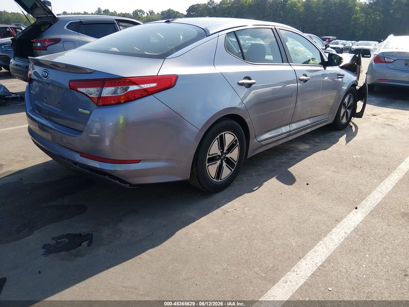Vin: knagm4ad4b5003448, lot: 45863590, kia optima hybrid ex 20114