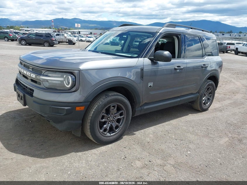 2022 Ford Bronco Sport Big Bend VIN: 3FMCR9B62NRD97545 Lot: 45365670