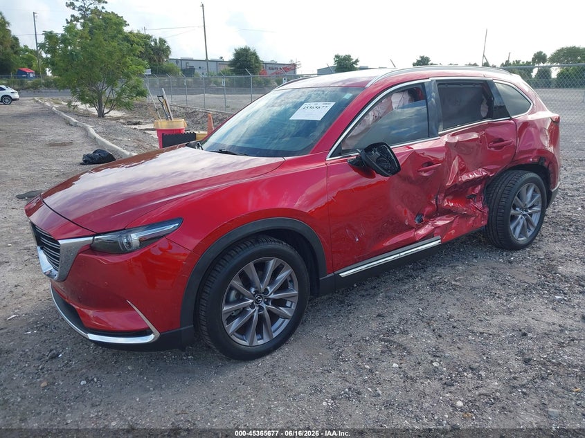 Vin: jm3tcbdy8p0636523, lot: 45863638, mazda cx-9 grand touring 20232