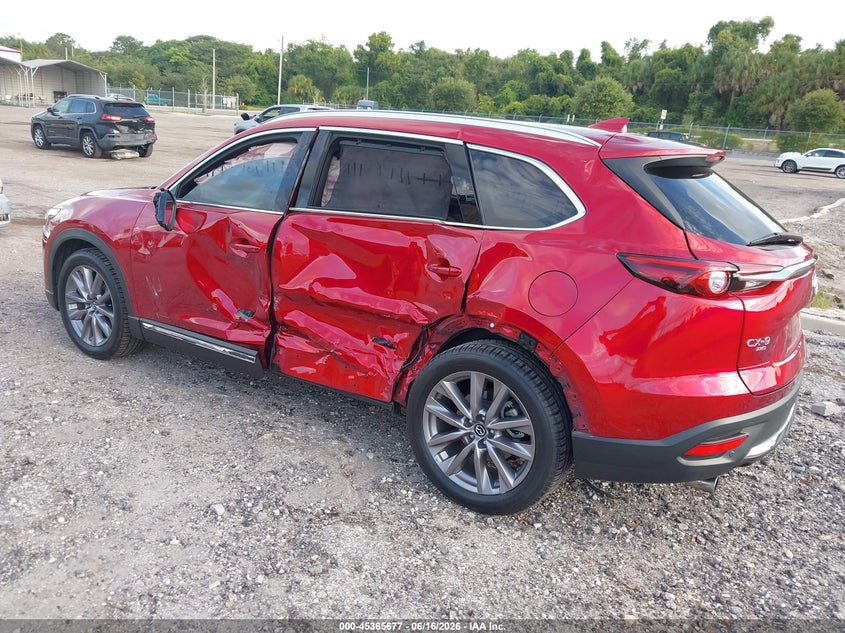 Vin: jm3tcbdy8p0636523, lot: 45863638, mazda cx-9 grand touring 20233