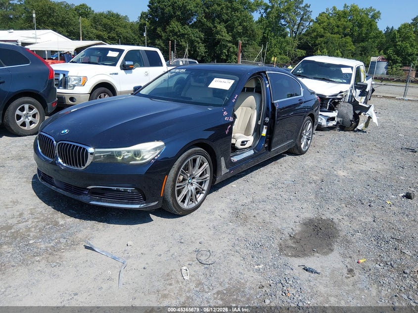 Vin: wba7e2c55gg547475, lot: 45863640, bmw 740i 20162
