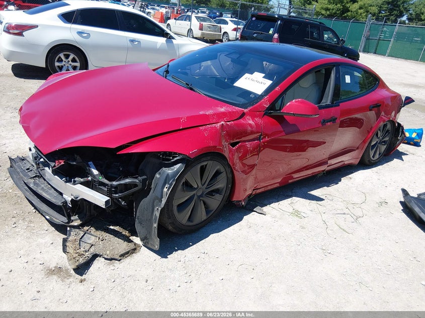 2023 TESLA MODEL S auction photo 2