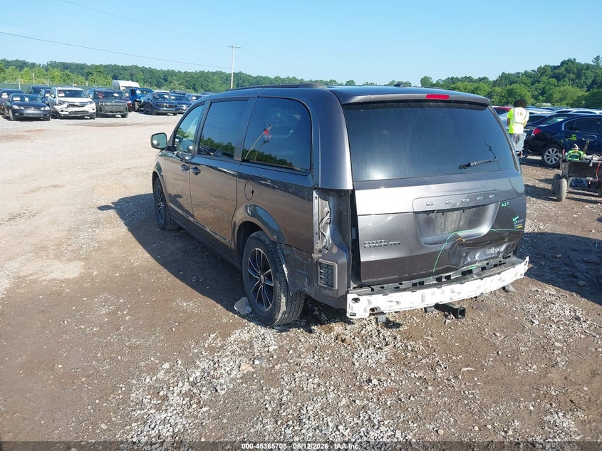 Vin: 2c4rdgeg9jr202286, lot: 45863666, dodge grand caravan gt 20183