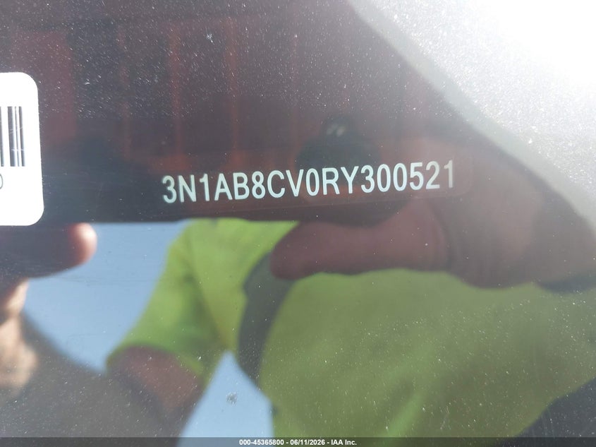 VIN 3N1AB8CV0RY300521 2024 NISSAN SENTRA SV XTRONIC CVT