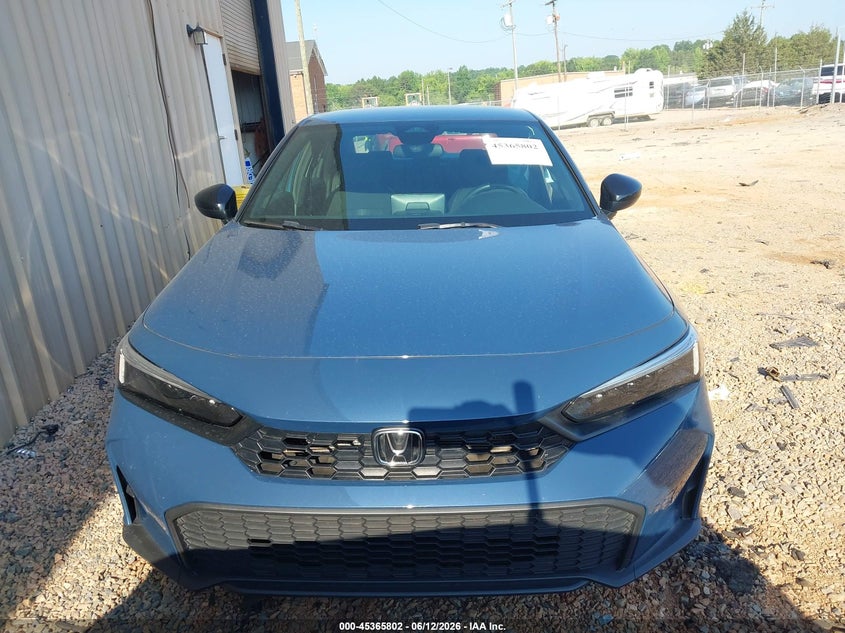 VIN 2HGFE2F54SH531020 2025 HONDA CIVIC SPORT