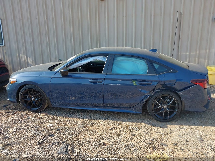 VIN 2HGFE2F54SH531020 2025 HONDA CIVIC SPORT