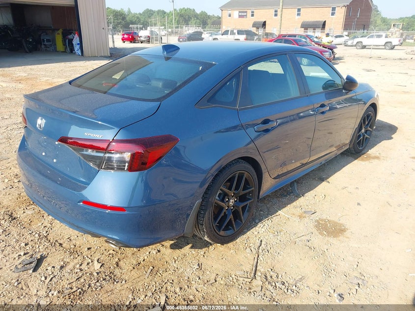 VIN 2HGFE2F54SH531020 2025 HONDA CIVIC SPORT