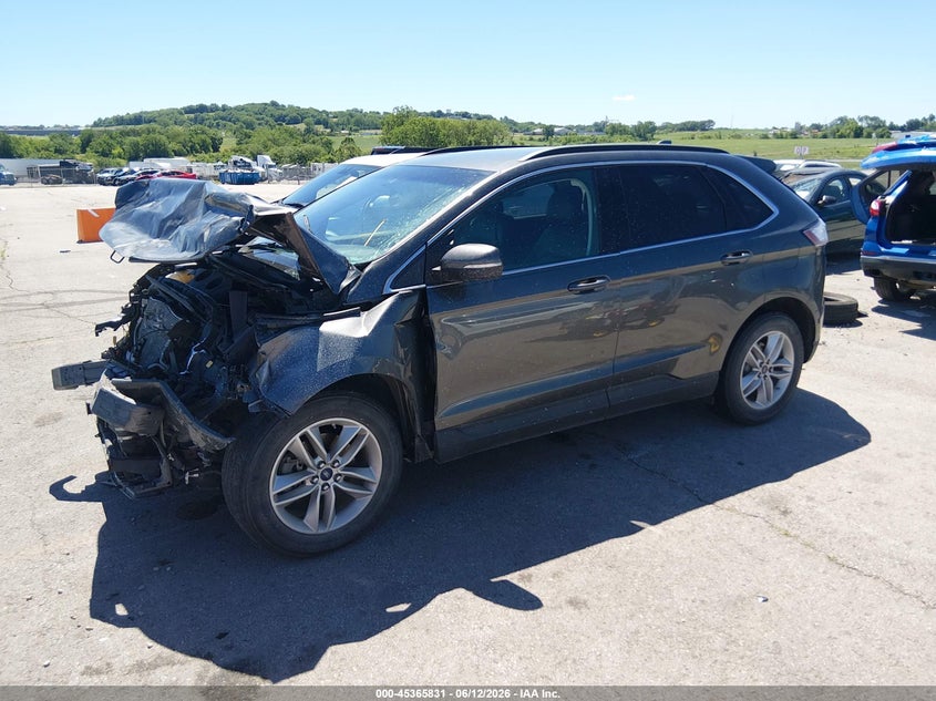 Vin: 2fmpk3j95gbb94231, lot: 45863792, ford edge sel 20162
