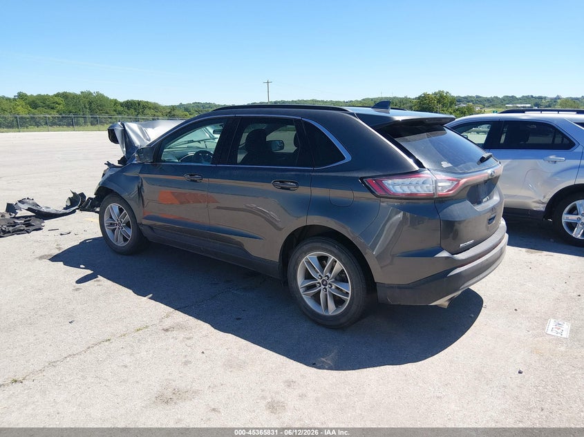 Vin: 2fmpk3j95gbb94231, lot: 45863792, ford edge sel 20163