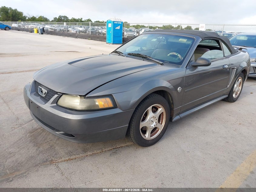 2004 FORD MUSTANG CABRIO 3.8L V-6 190HP