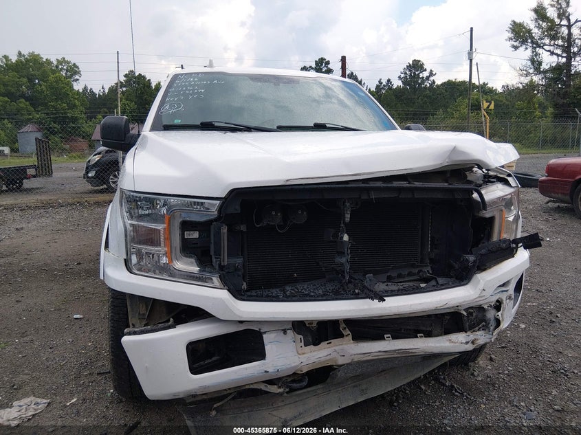 VIN 1FTEX1EP0JKF52374 2018 FORD F-150 XLT