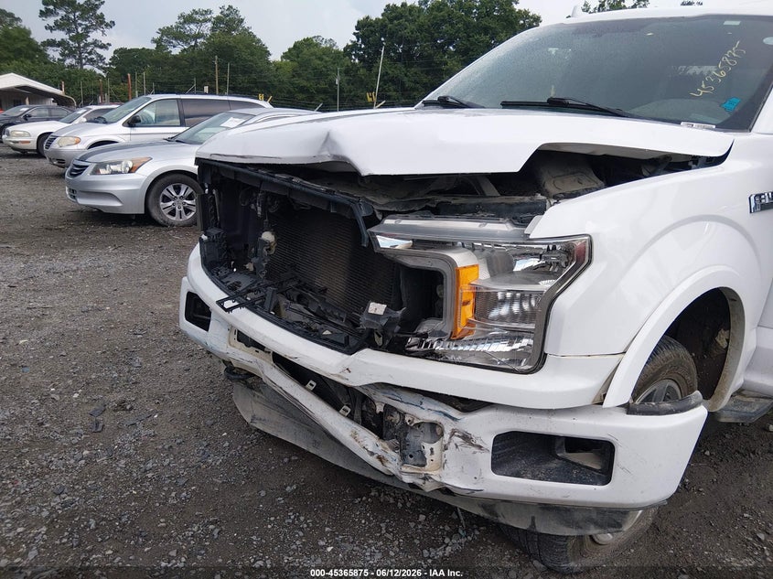 VIN 1FTEX1EP0JKF52374 2018 FORD F-150 XLT