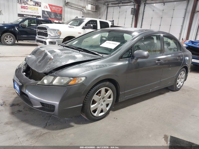 2009 Honda Civic Lx 2HGFA16599H538027 photo 1