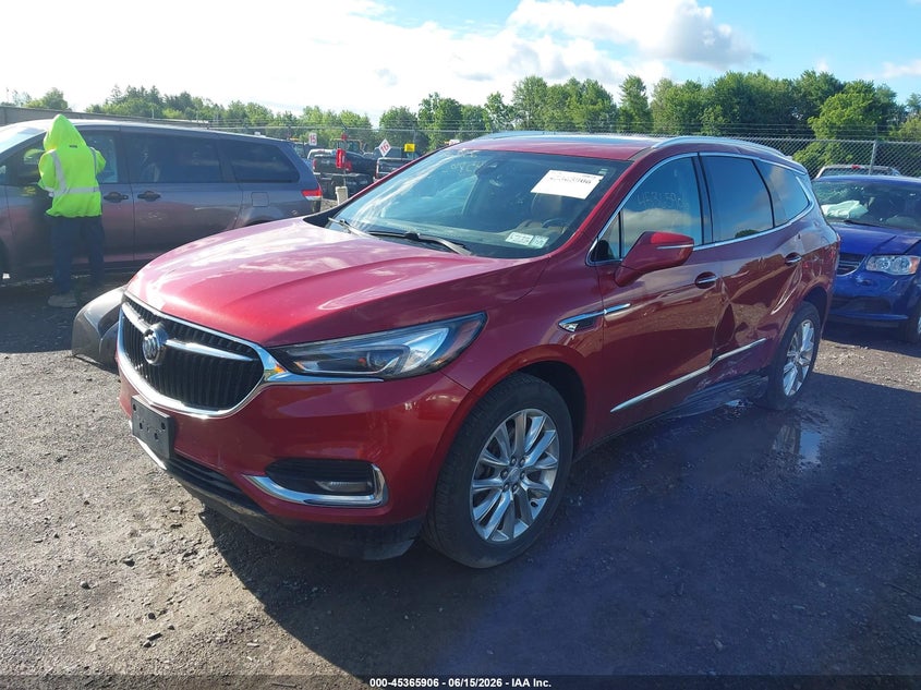 Vin: 5gaevbkw6jj165441, lot: 45863867, buick enclave premium 20182