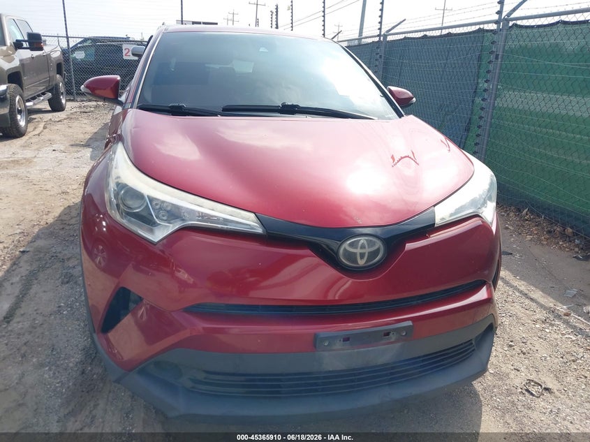 2019 Toyota C-Hr Le VIN: NMTKHMBX7KR097179 Lot: 45365910