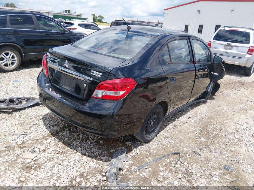 2020 MITSUBISHI MIRAGE G4 auction photo 4