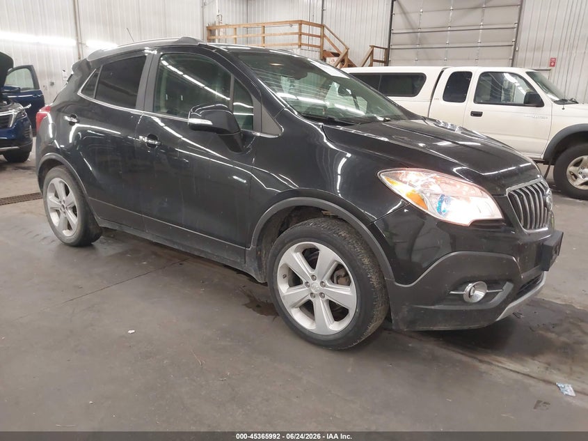 Vin: kl4cjgsb4fb052546, lot: 45863953, buick encore leather 2015 img_1