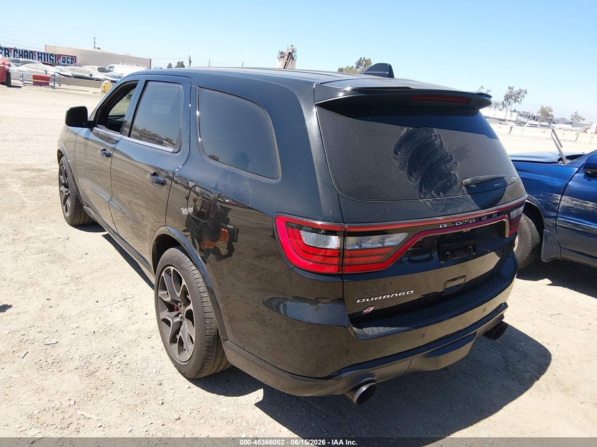 Vin: 1c4sdjh95pc591795, lot: 45863963, dodge durango srt hellcat plus awd 20233