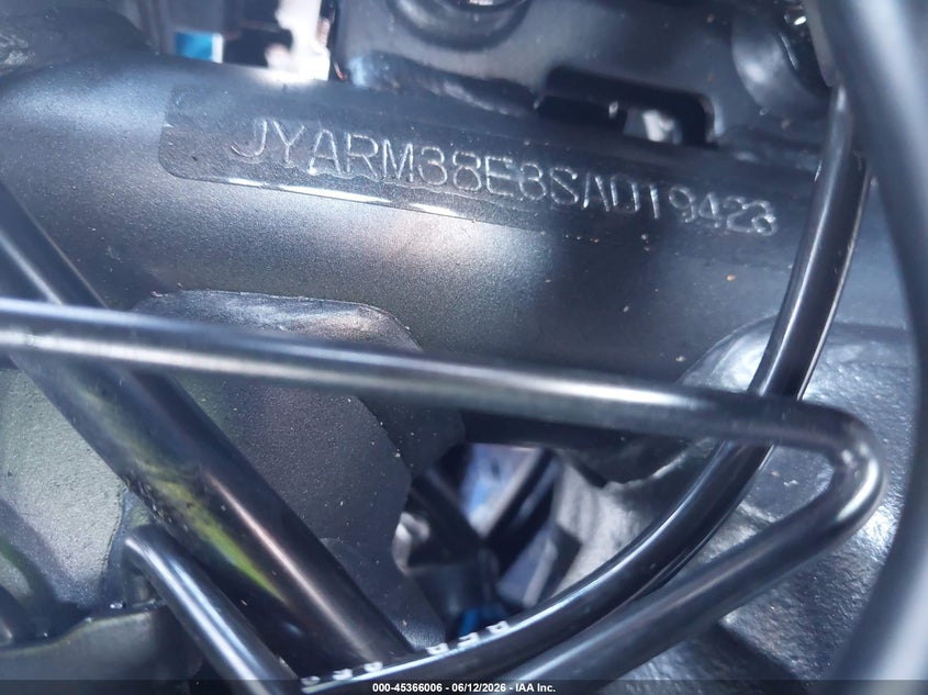 2025 Yamaha Yzfr7 VIN: JYARM38E3SA019423 Lot: 45366006