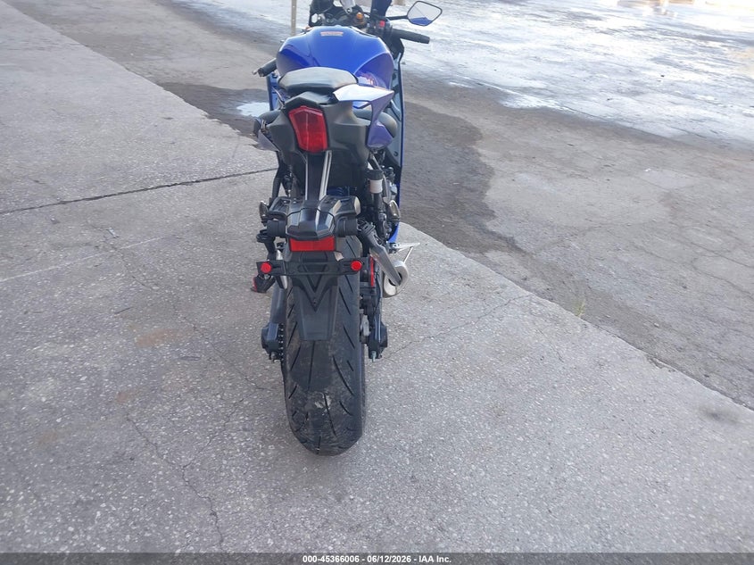 2025 Yamaha Yzfr7 VIN: JYARM38E3SA019423 Lot: 45366006