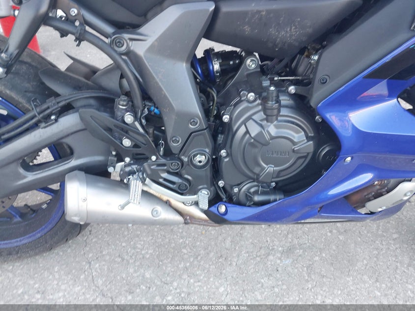 2025 Yamaha Yzfr7 VIN: JYARM38E3SA019423 Lot: 45366006