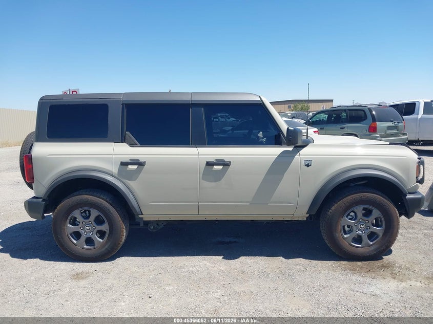 2025 Ford Bronco Big Bend VIN: 1FMDE7BHXSLB07598 Lot: 45366052