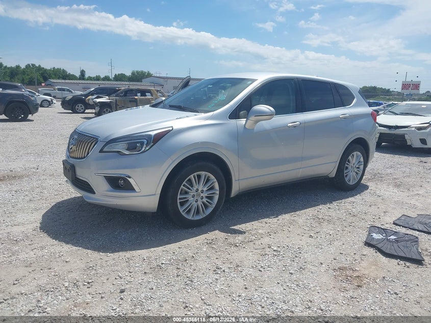 Vin: lrbfxasa2hd163432, lot: 45864079, buick envision preferred 20172