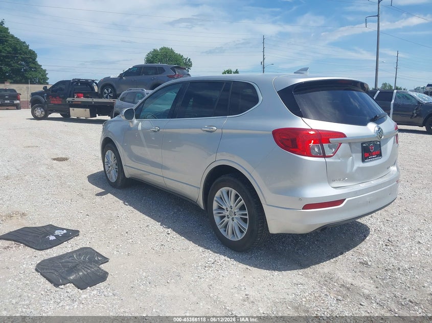 Vin: lrbfxasa2hd163432, lot: 45864079, buick envision preferred 20173