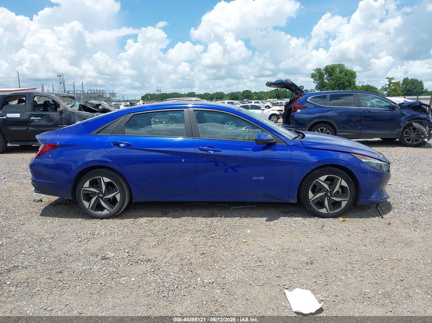 VIN KMHLS4AG9PU564013 2023 HYUNDAI ELANTRA SEL