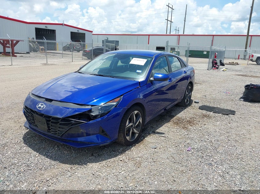 VIN KMHLS4AG9PU564013 2023 HYUNDAI ELANTRA SEL