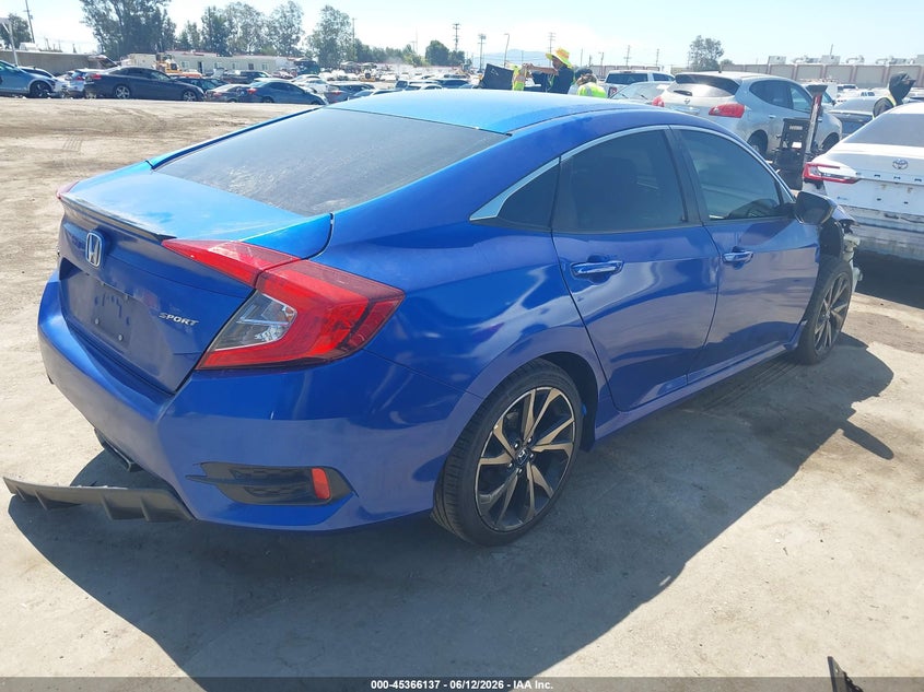 2019 HONDA CIVIC auction photo 4