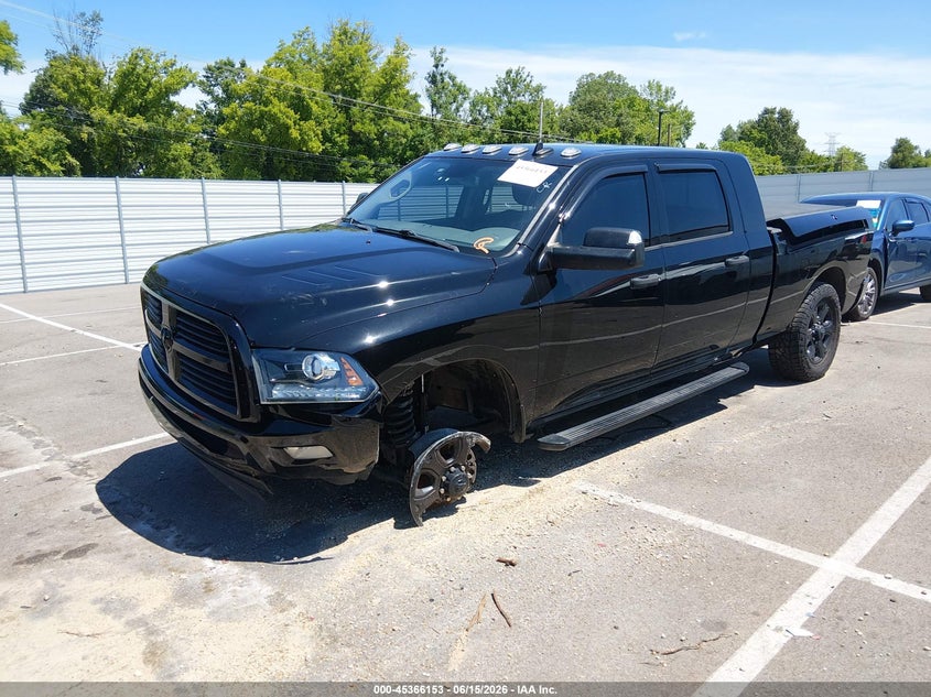 Vin: 3c6ur5mj5fg523839, lot: 45864114, ram 2500 big horn 20152