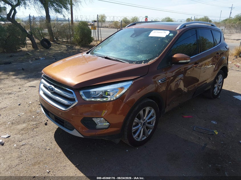 2017 Ford Escape Titanium 1FMCU0J90HUC51387 photo 1