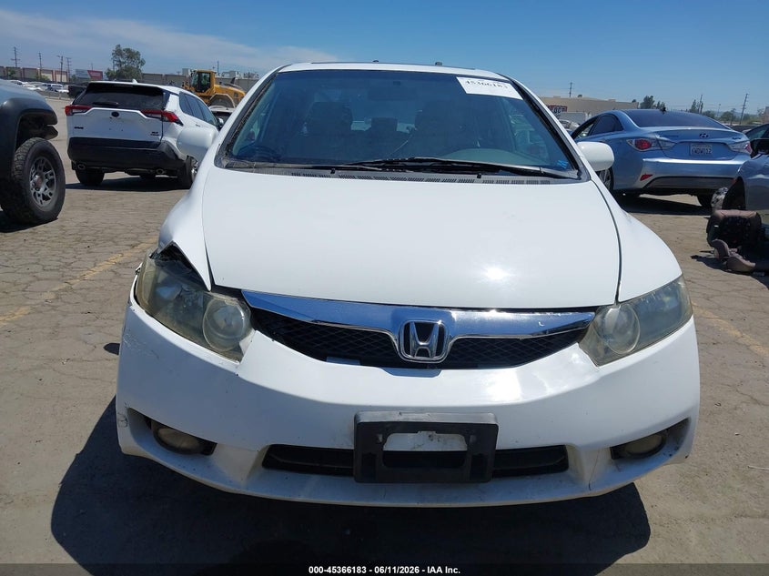 2009 HONDA CIVIC SEDAN 1.8L I-4 VVT, 140HP