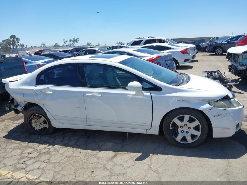 2009 HONDA CIVIC SEDAN 1.8L I-4 VVT, 140HP