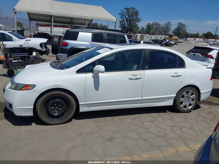 2009 HONDA CIVIC SEDAN 1.8L I-4 VVT, 140HP