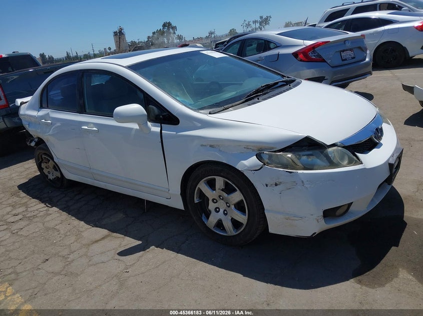 2009 HONDA CIVIC SEDAN 1.8L I-4 VVT, 140HP