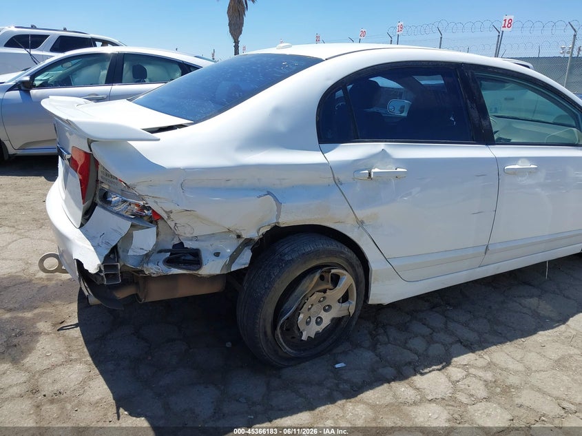 2009 HONDA CIVIC SEDAN 1.8L I-4 VVT, 140HP
