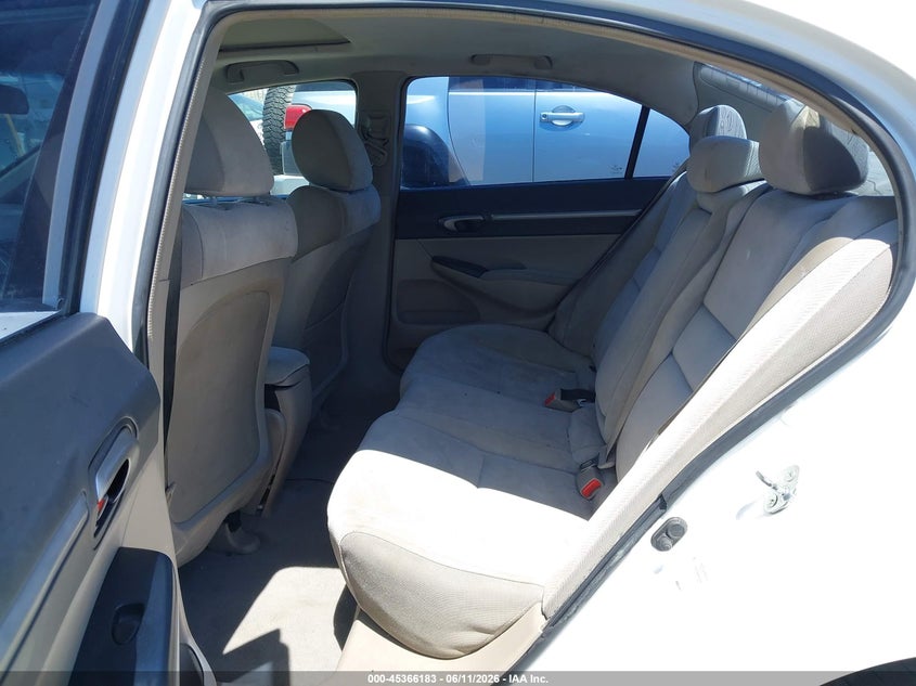 2009 HONDA CIVIC SEDAN 1.8L I-4 VVT, 140HP