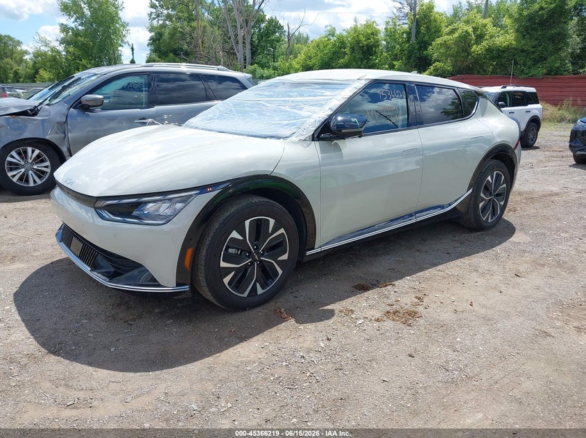 Vin: kndc3dlc5r5215956, lot: 45864180, kia ev6 wind 20242
