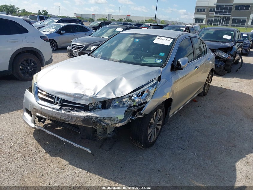 2014 Honda Accord Lx 1HGCR2F32EA225216 photo 1
