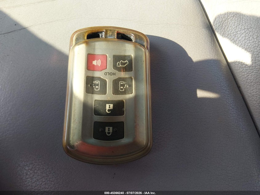 2013 TOYOTA SIENNA VAN 3.5L V6 FI DOHC 24V NF4