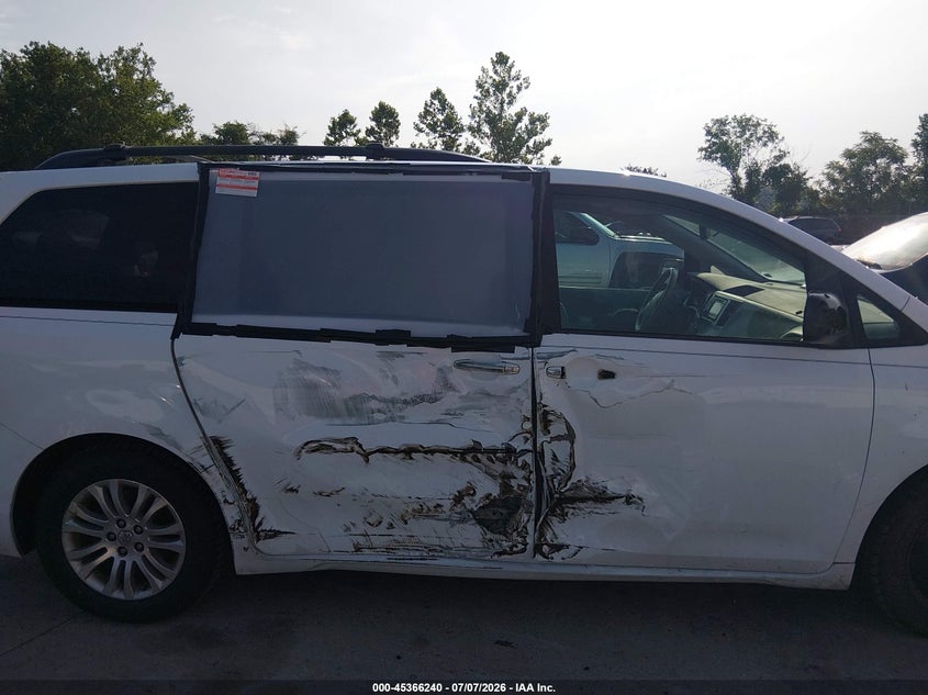 2013 TOYOTA SIENNA VAN 3.5L V6 FI DOHC 24V NF4