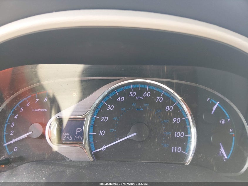 2013 TOYOTA SIENNA VAN 3.5L V6 FI DOHC 24V NF4
