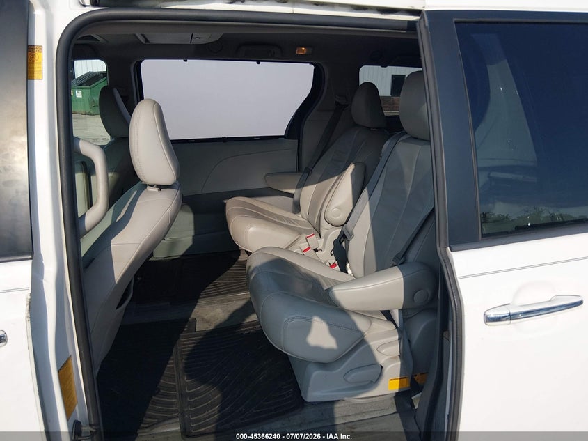 2013 TOYOTA SIENNA VAN 3.5L V6 FI DOHC 24V NF4