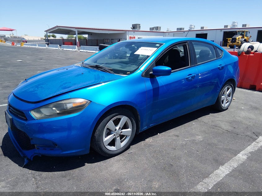 Vin: 1c3cdfbb8fd432246, lot: 45864203, dodge dart sxt 20152