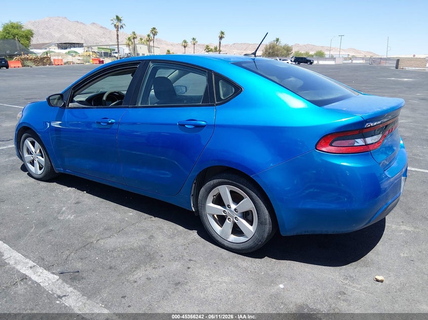 Vin: 1c3cdfbb8fd432246, lot: 45864203, dodge dart sxt 20153